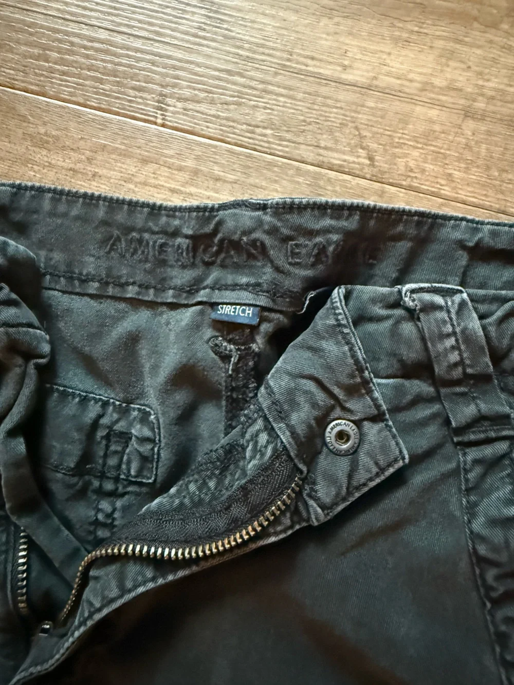 American Eagle Outfitters Men's Olive Cargo Pants